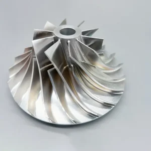 CNC five-axis impeller machining