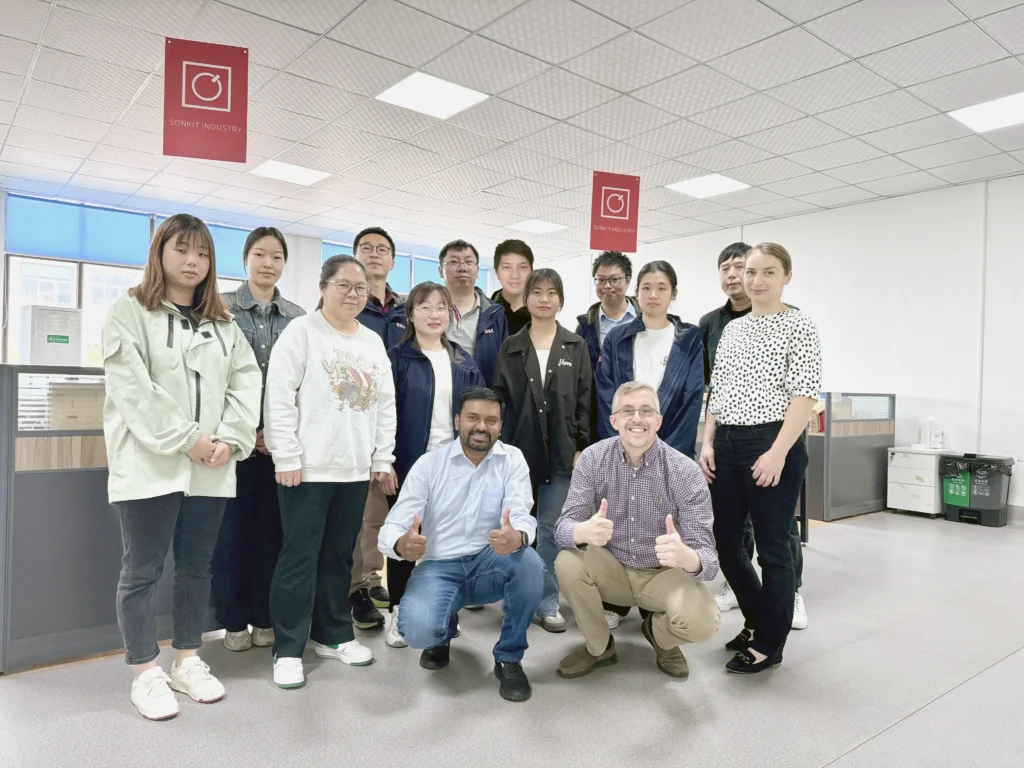 Group photo of our European customer team